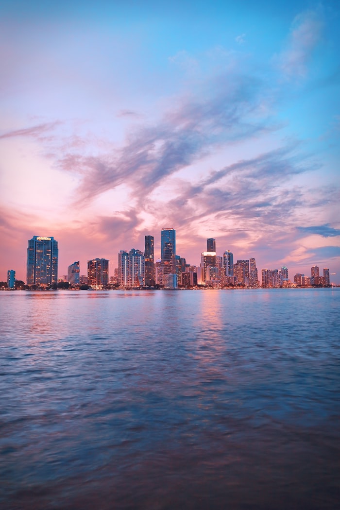 Florida waterfront skyline