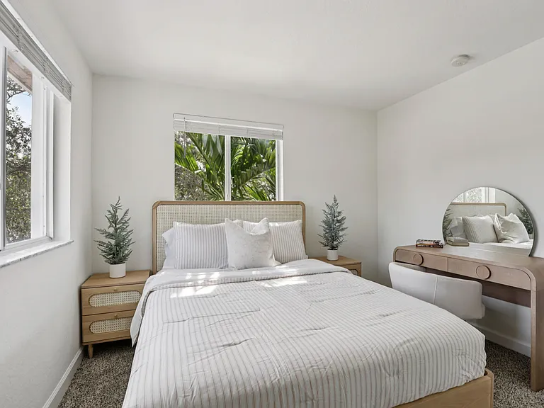 Two-story townhome layout